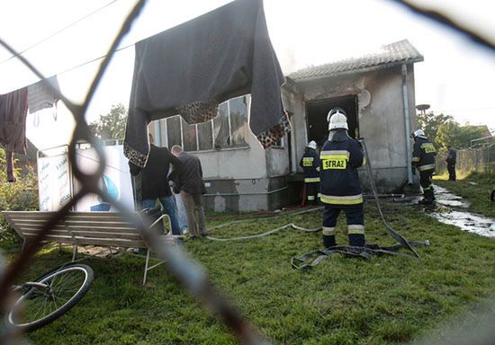 Strzelanina pod Warszawą - są zabici i ranni