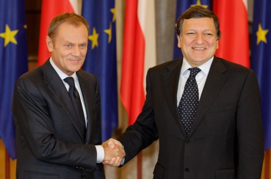 Tusk rozmawiał z Barroso o dopalaczach