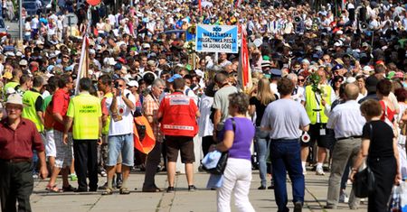 Tysiące pielgrzymów przybyły na Jasną Górę