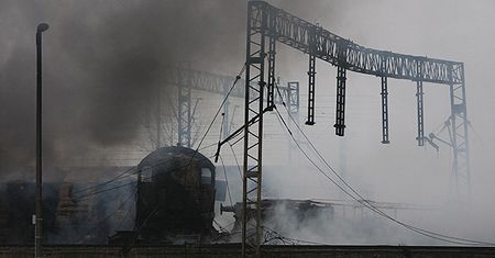 Milionowe straty po zderzeniu pociągów w Białymstoku