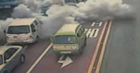 Autobus na CNG eksplodował