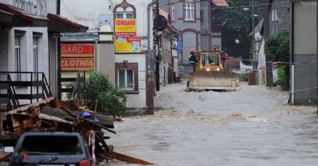 Dramat w Bogatyni - 3/4 miasta pod wodą