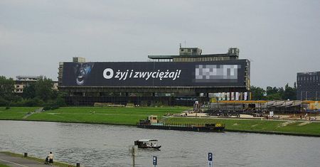 Nowa reklama koło Wawelu "jedną z tysiąca" w całym kraju