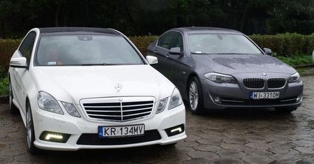 Porównanie: BMW 5 vs Mercedes E - Święta wojna