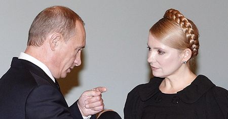 Putin i Tymoszenko obecni przy podpisaniu umów gazowych