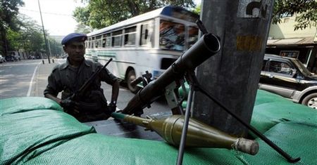 Tamilscy rebelianci zrzucili bombę w stolicy Sri Lanki