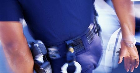 Policjanci... za ladą
