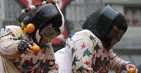 123 osoby poszkodowane w bitwie na pomarańcze we Włoszech