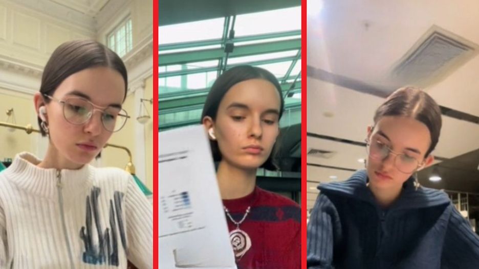 Maturzystka wylicza, ile się uczy