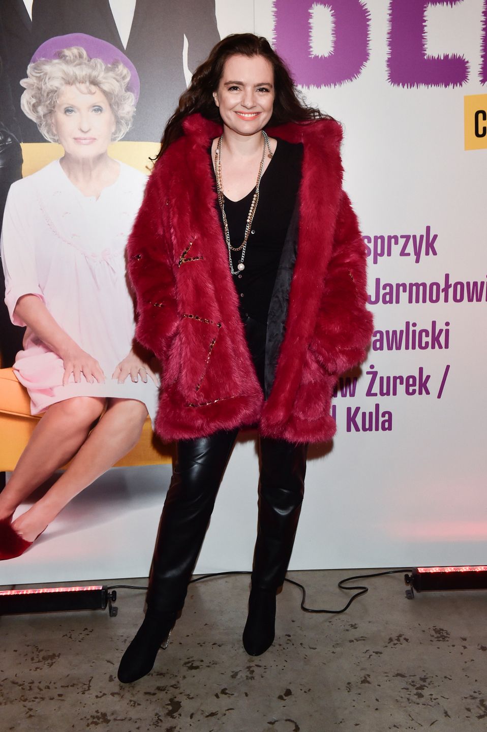 Maria Niklińska - premiera sztuki Berek, czyli upiór w moherze