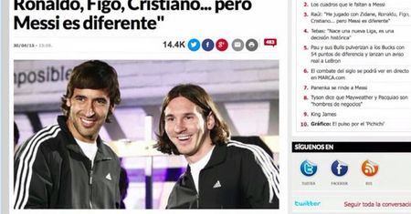 Raul: Messi jest najlepszy