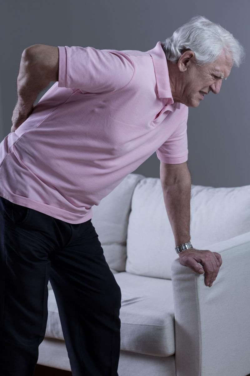 Dyskopatia objawia się dolegliwościami bólowymi