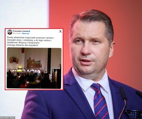 Czarnek zrobił zdjęcie dzieciom. Spadła na niego lawina krytyki