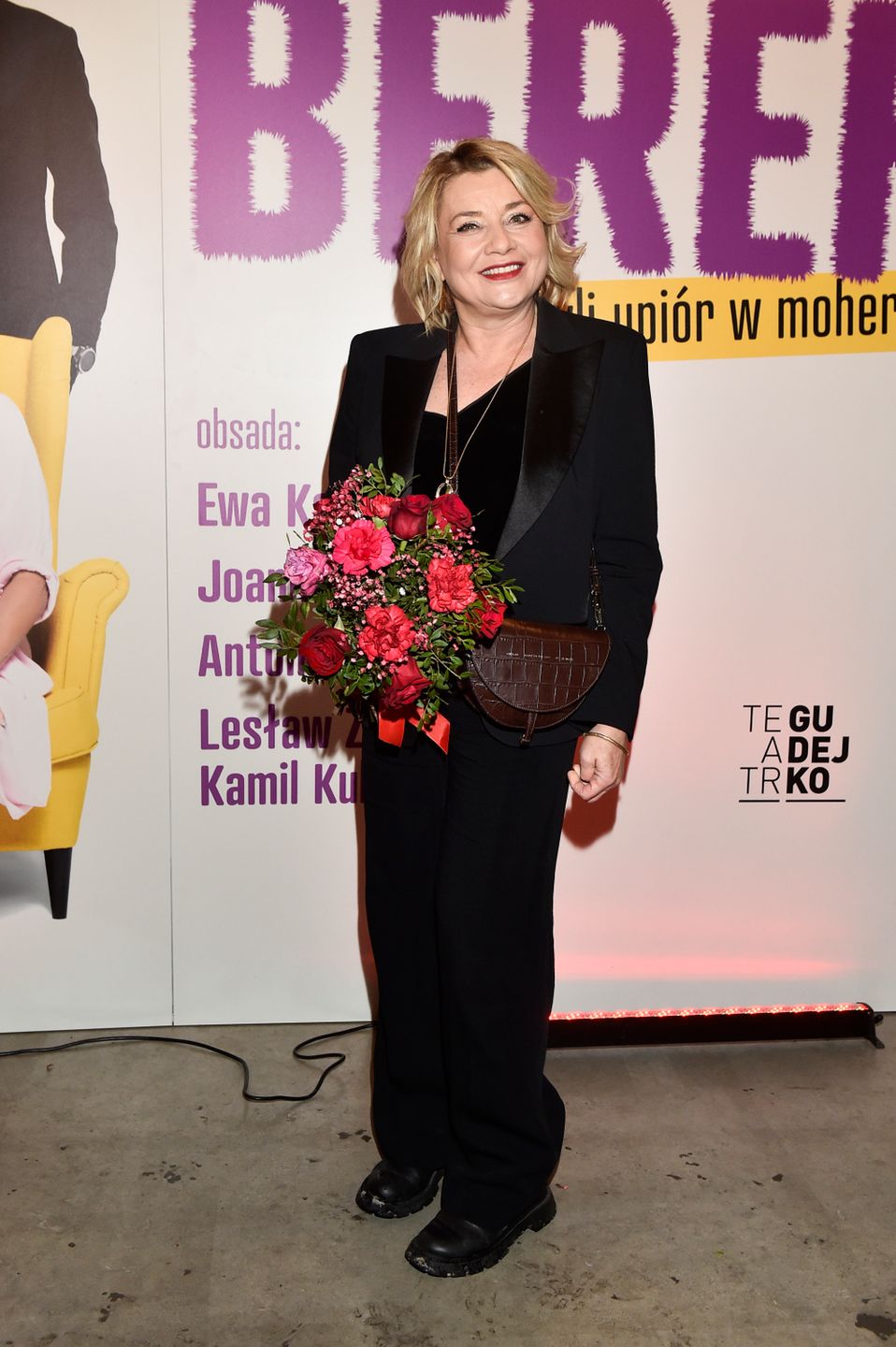 Małgorzata Ostrowska-Królikowska - premiera sztuki Berek, czyli upiór w moherze