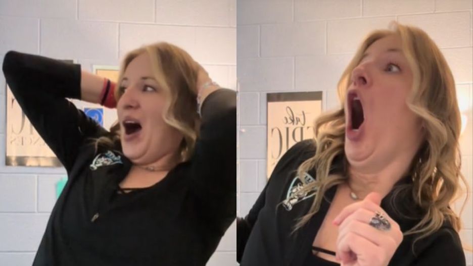 Pokazała na co pozwala uczniom. Dorośli nie byli zachwyceni