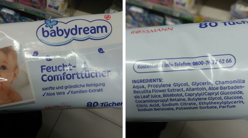 To najpopularniejsze chusteczki marki Babydream, którą możemy dostać jedynie w sklepie Rossmann