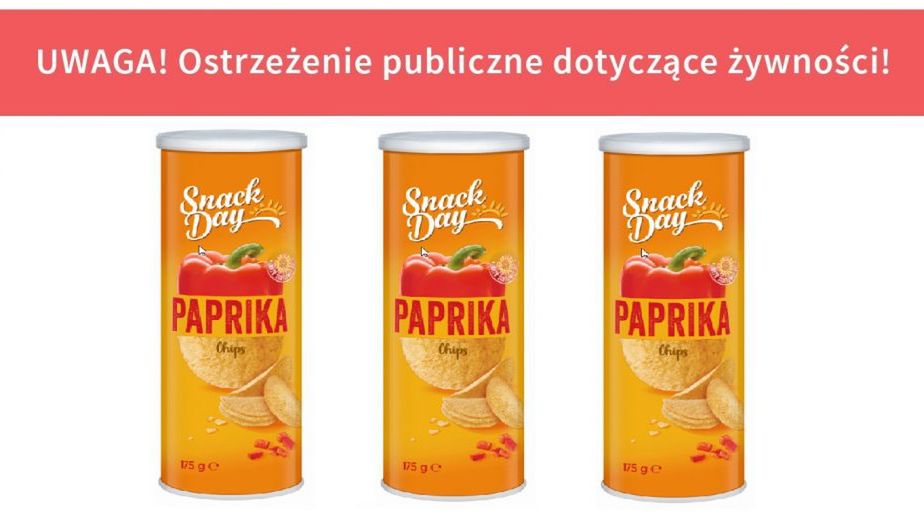 Wycofana seria chipsów