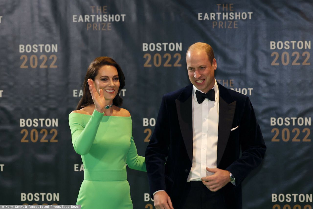 Książę William i księżna Kate na Eartshoot Prize Awards Ceremony w Bostonie 2022