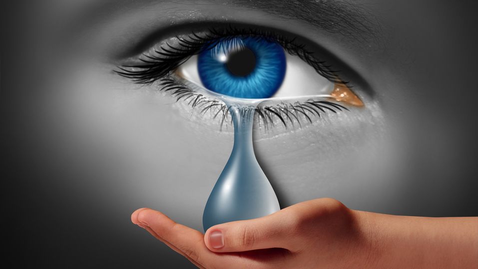 Łzy - charakterystyka, reakcja organizmu, łzy szczęścia, zespół suchego oka, tajemnice łez