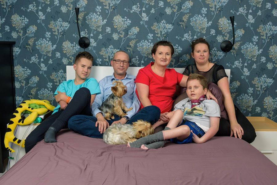 Agnieszka, Tomek i trójka ich dzieci to silna rodzina