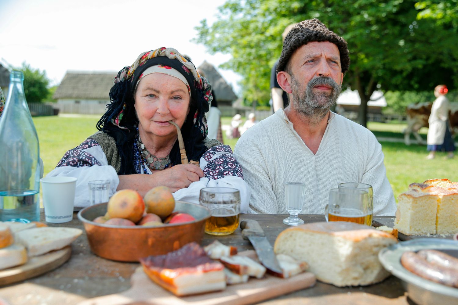 Anna Dymna, Janusz Chabior - plan Sami swoi (fot. AKPA)