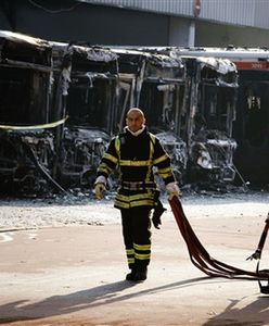 34 autobusy spłonęły w zajezdni
