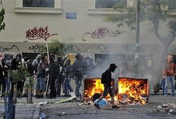 Starcia demonstrantów z policją w Grecji