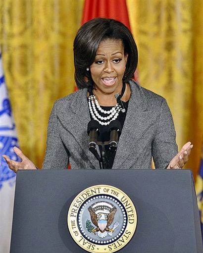 Michelle Obama ucina plotki: mój mąż jest na to za stary