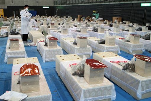 Zbiorowe groby w Japonii; w krematoriach brakuje opału