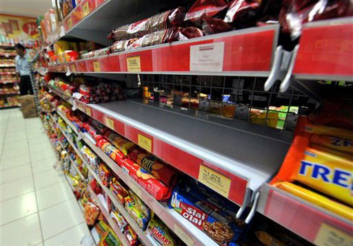W Chinach wstrzymano sprzedaż słodyczy skażonych melaminą