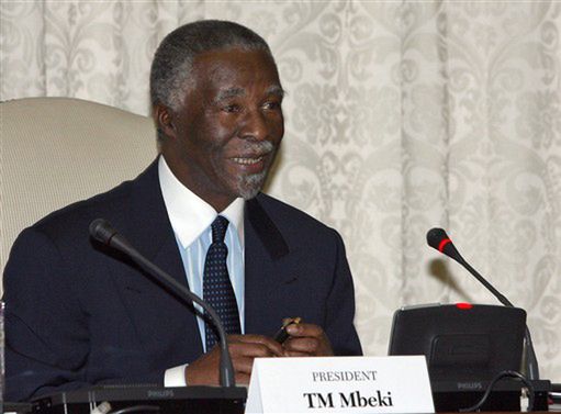 Prezydent Mbeki rezygnuje z urzędu