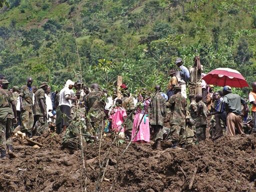 Co najmniej 80 ofiar osunięcia ziemi w Ugandzie