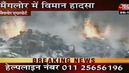 Katastrofa samolotu w Indiach - przeżyło 8 osób