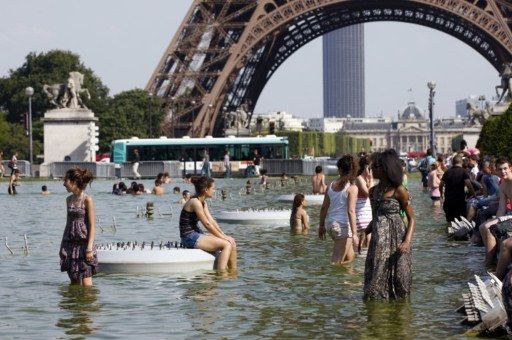 Rekordowe upały we Francji - blisko 40 stopni