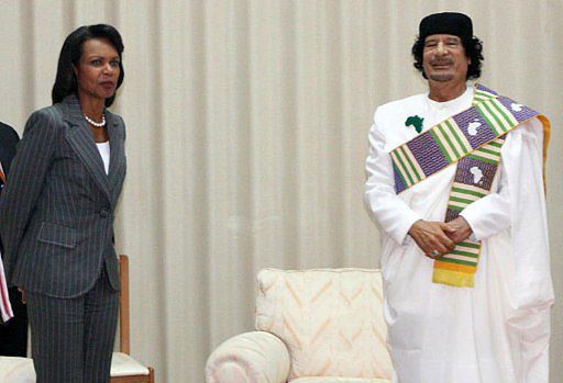Zaskakujące znalezisko w kwaterze Kadafiego