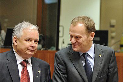 L.Kaczyński do Tuska: ja ci mówię, chyba naćpana jest