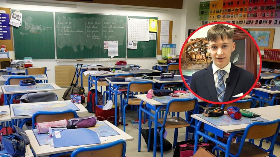 Nie opuścił ani jednego dnia w szkole. Podstawówkę skończył z imponującą frekwencją