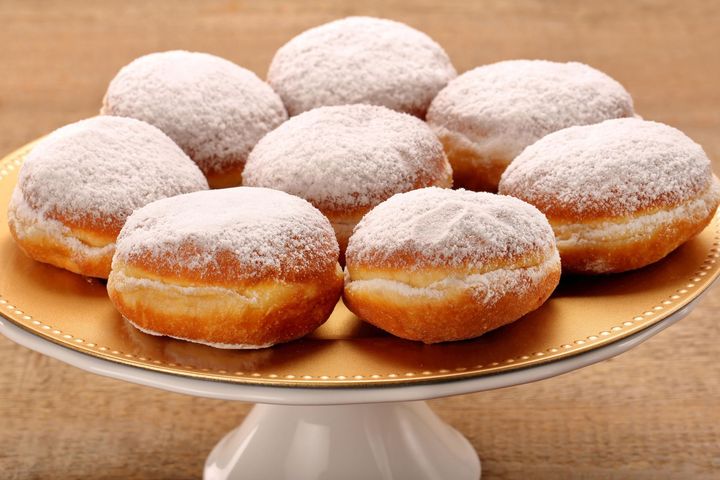 Popijaj pączki herbatą