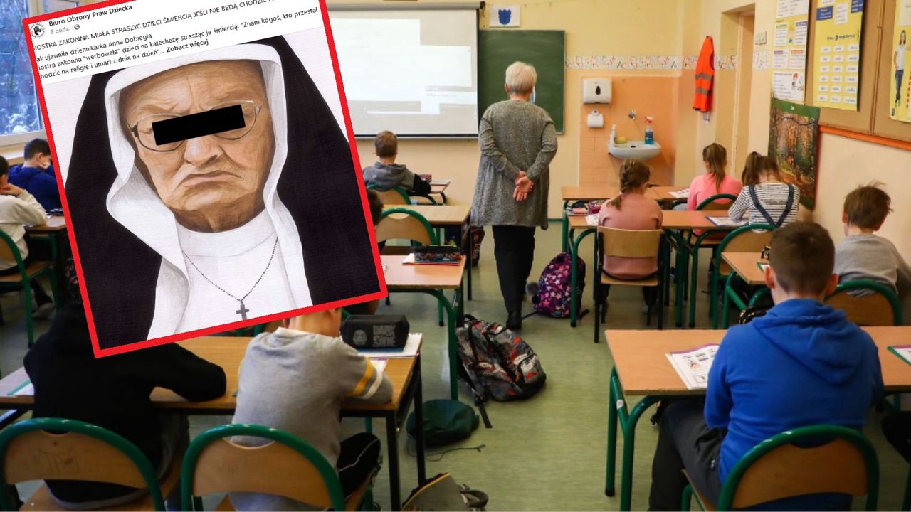 "Werbowała" uczniów na religię. Rodzice oburzeni zachowaniem zakonnicy