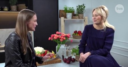 Podekscytowana Jastrzębska: "Hanna Lis chudnie jak je pieczywo z serem i pomidorem!" (WIDEO)