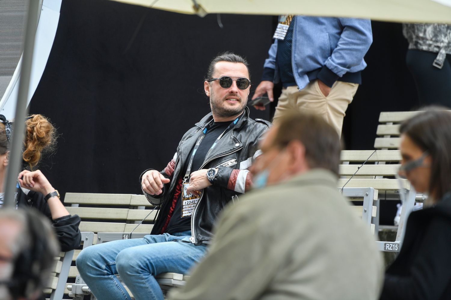 Piotr Cugowski - gwiazdy na próbie trzeciego dnia festiwalu w Opolu