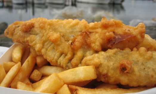 Fish and chips - narodowy przysmak Brytyjczyków