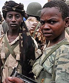 Dzieci żołnierze w Czadzie