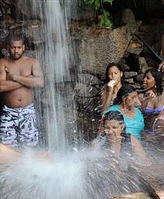 U nas mróz, a w Rio upał