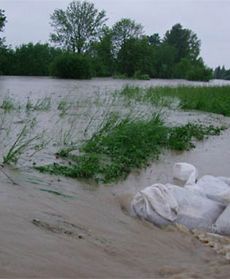 Powódź w Gminie Borzęcin