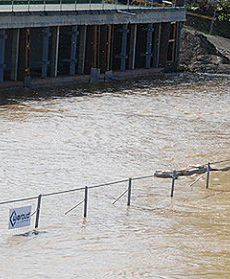 "Kopernik" podtopiony