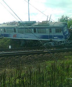 Pociąg wypadł z torów