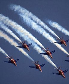 Największy pokaz lotniczy