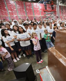 Gigantyczna czekolada