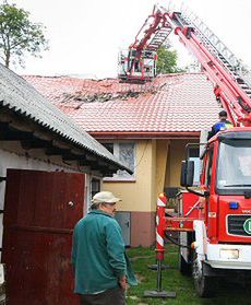 Sprzątają po nawałnicy
